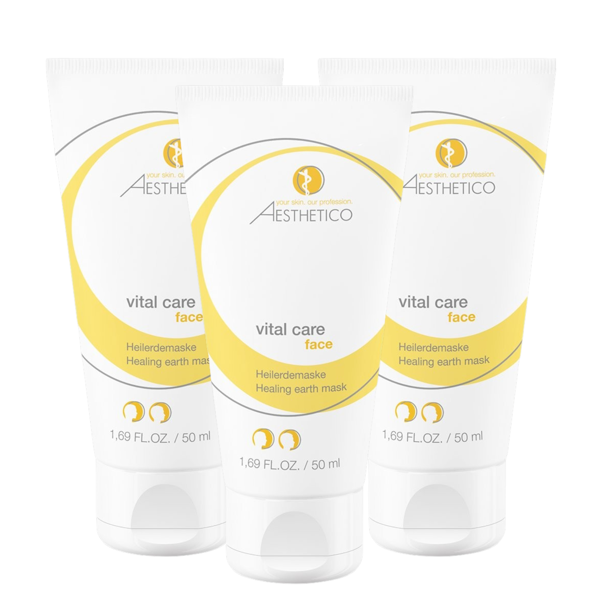 3er Pack - AESTHETICO vital care 50ml (3x50ml)