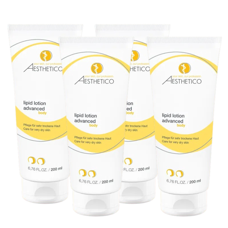 4er Pack- AESTHETICO lipid lotion advanced 200ml (4x200ml)