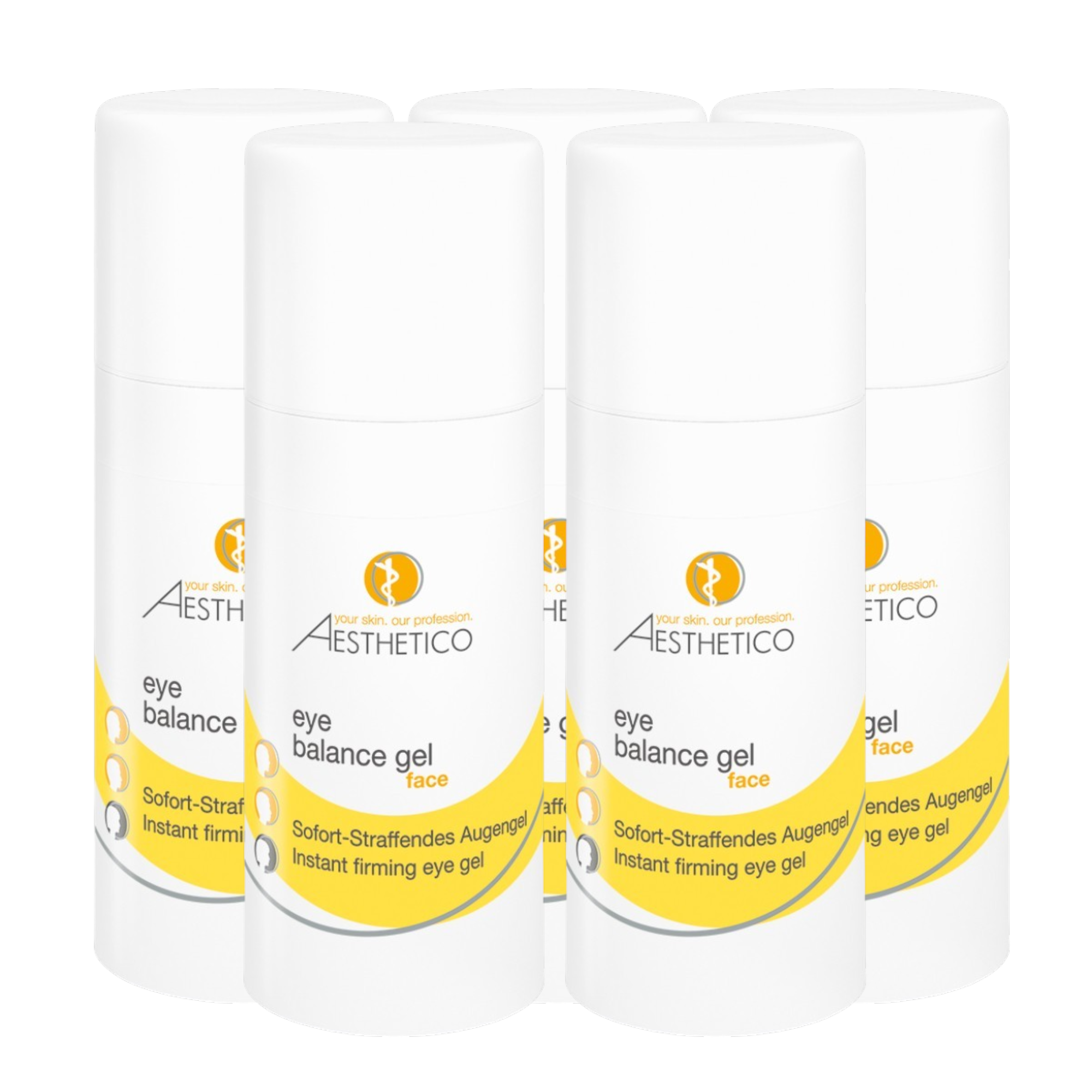 5er Pack - AESTHETICO eye balance gel 15ml (5x15ml)