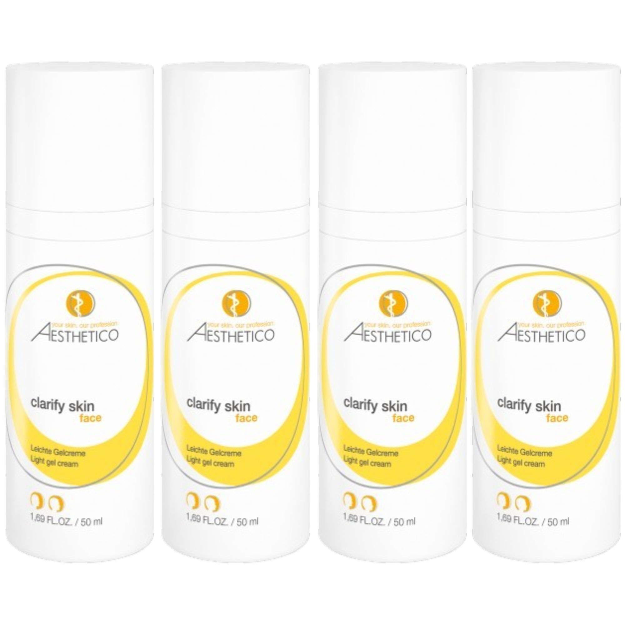 4er Pack - AESTHETICO clarify skin (4x50ml)