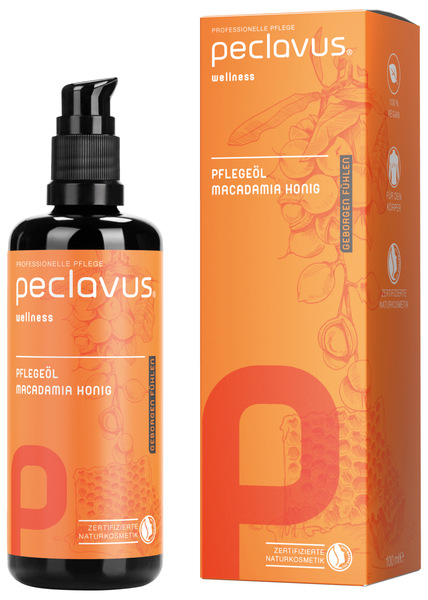 Peclavus Wellness Pflegeöl Macadamia Honig 100ml
