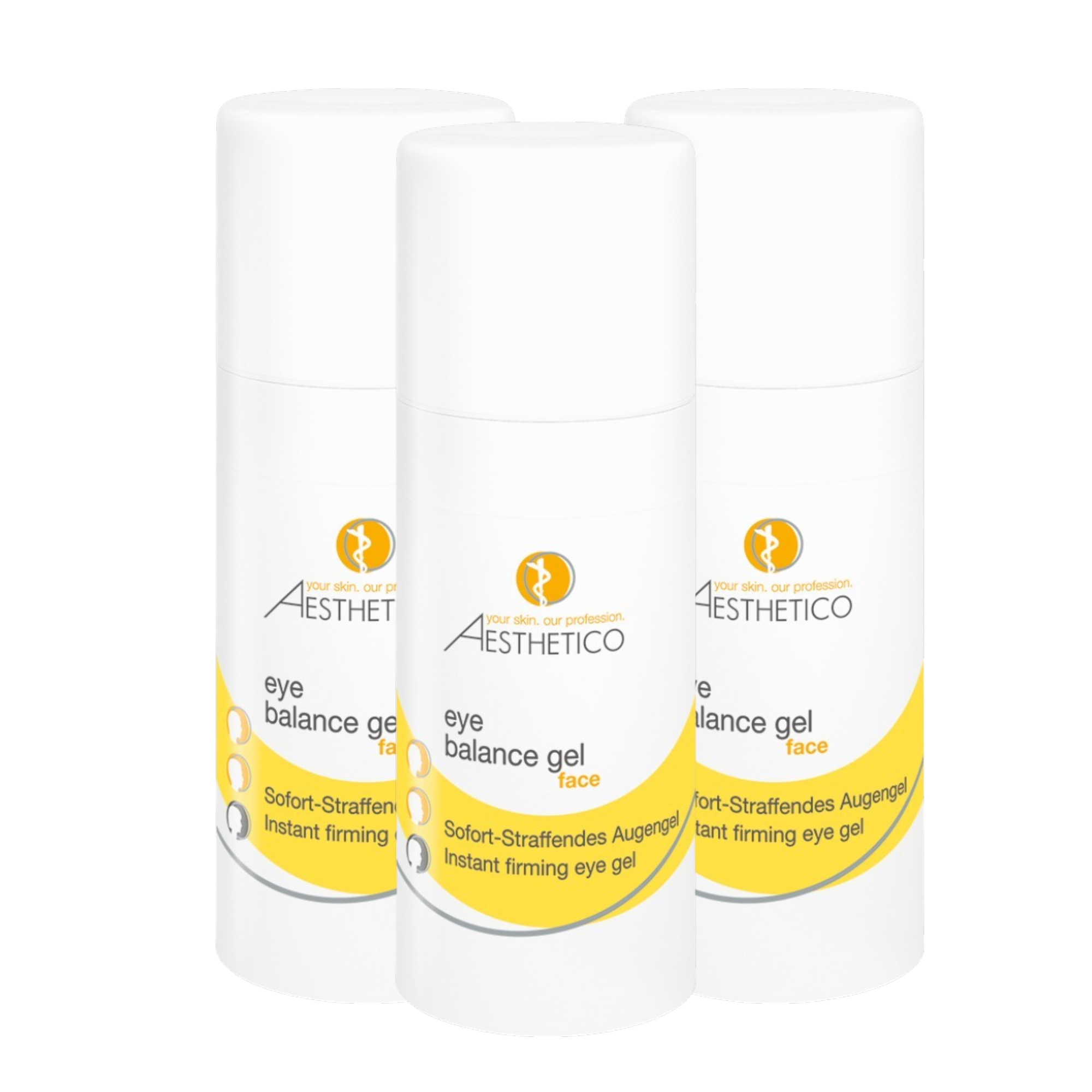 3er Pack - AESTHETICO eye balance gel 15ml (3x15ml)