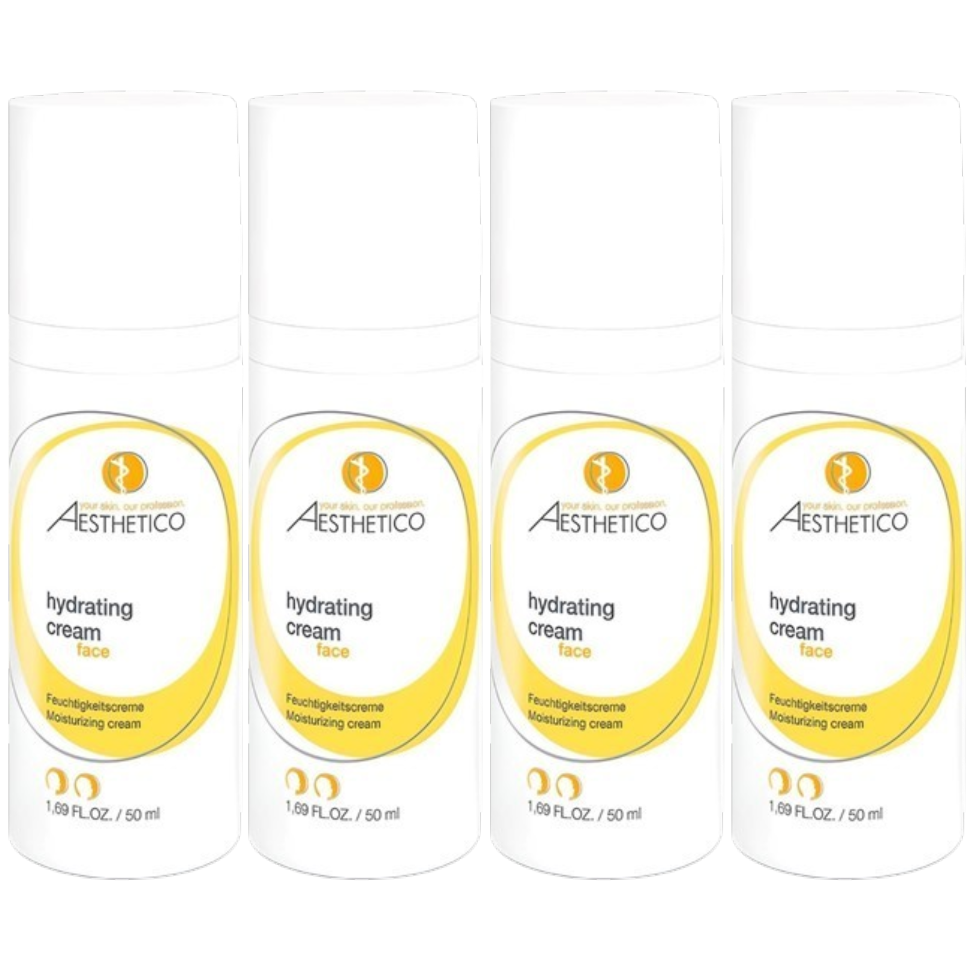 4er Pack - AESTHETICO hydrating cream 50ml (4x50ml)
