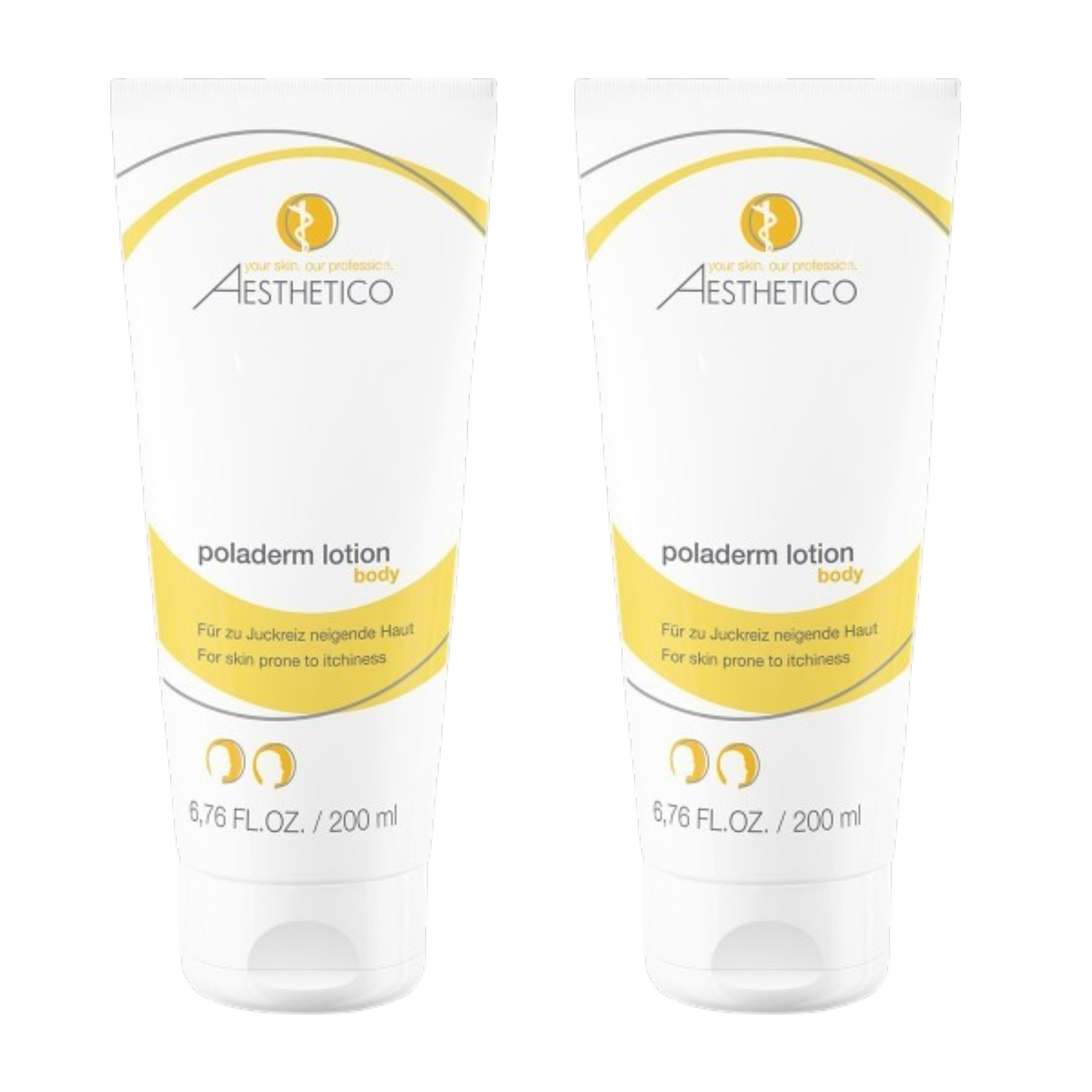 2er Pack - AESTHETICO poladerm lotion 200ml (2x200 ml)