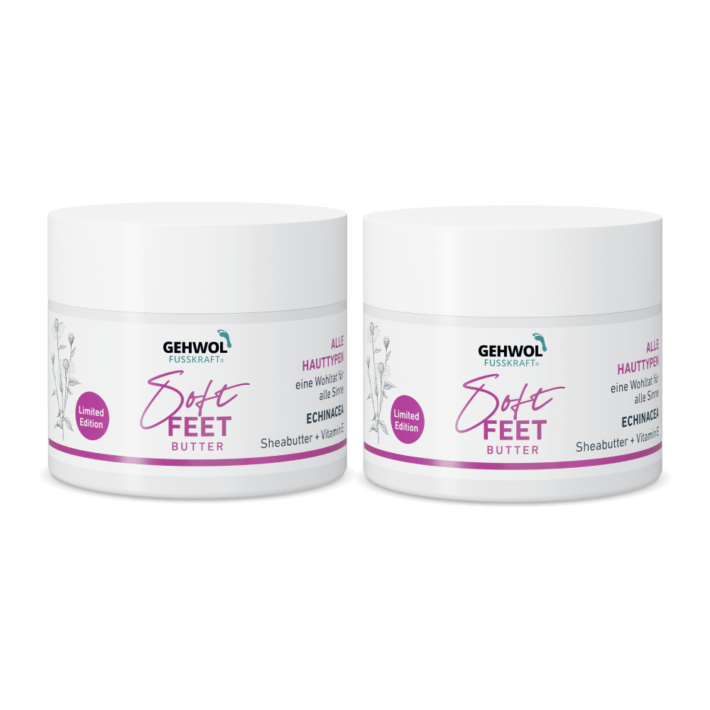 2er Pack GEHWOL Soft Feet Butter Enchinacea (2x50ml)