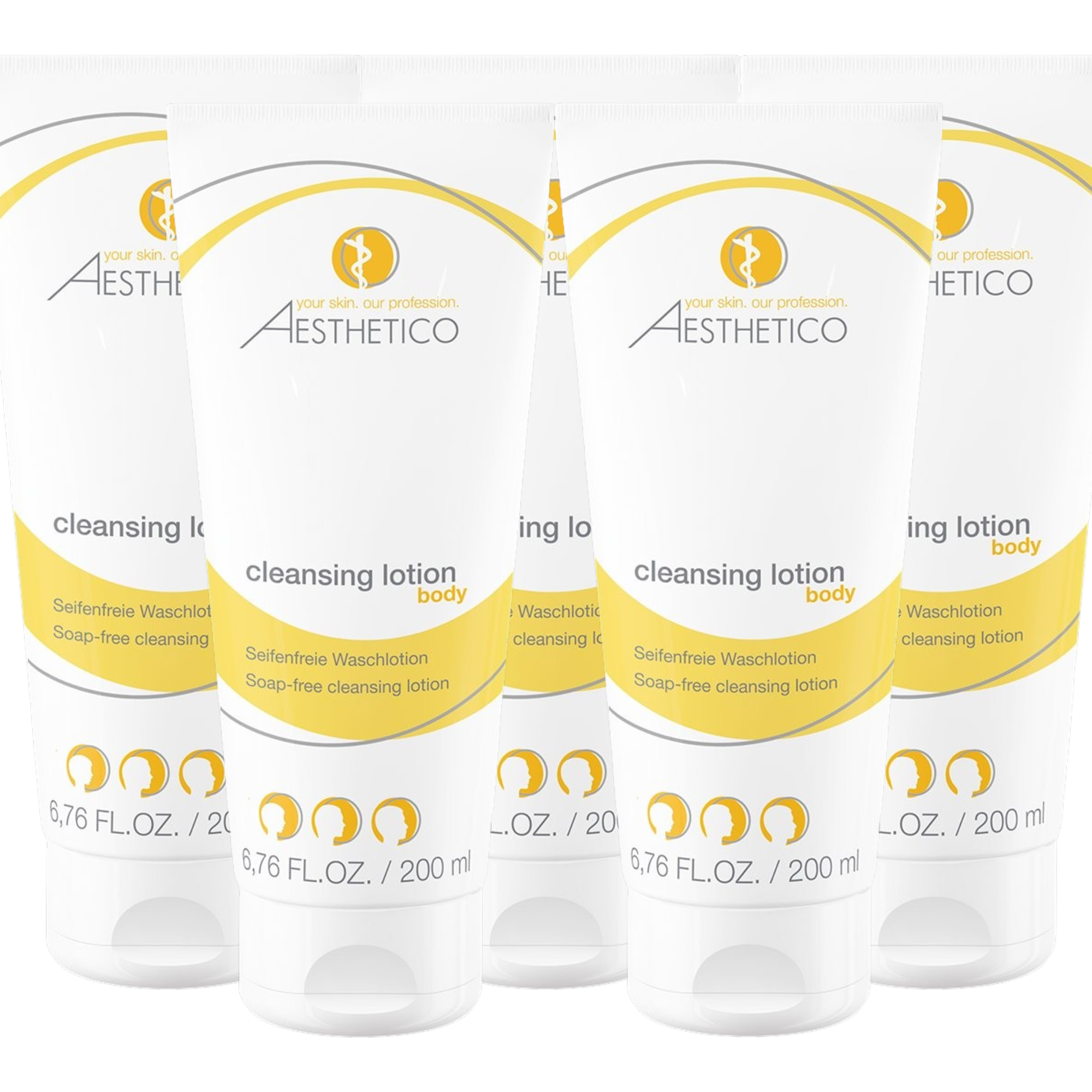 5er Pack - AESTHETICO cleansing lotion 200ml (5x200ml)
