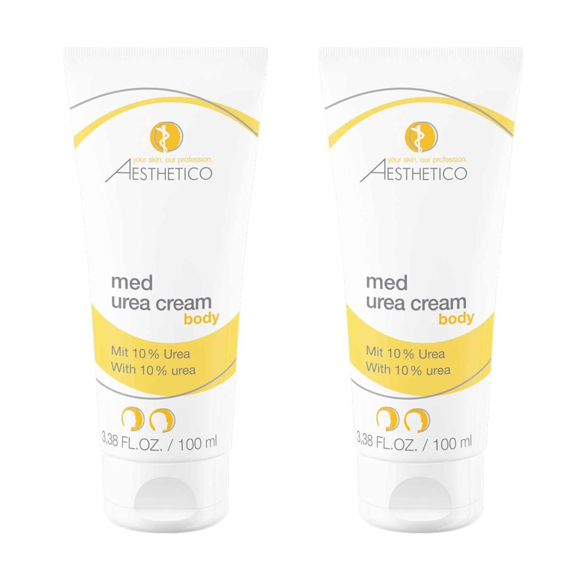 2er Pack - AESTHETICO med urea cream 100ml (2x100ml)