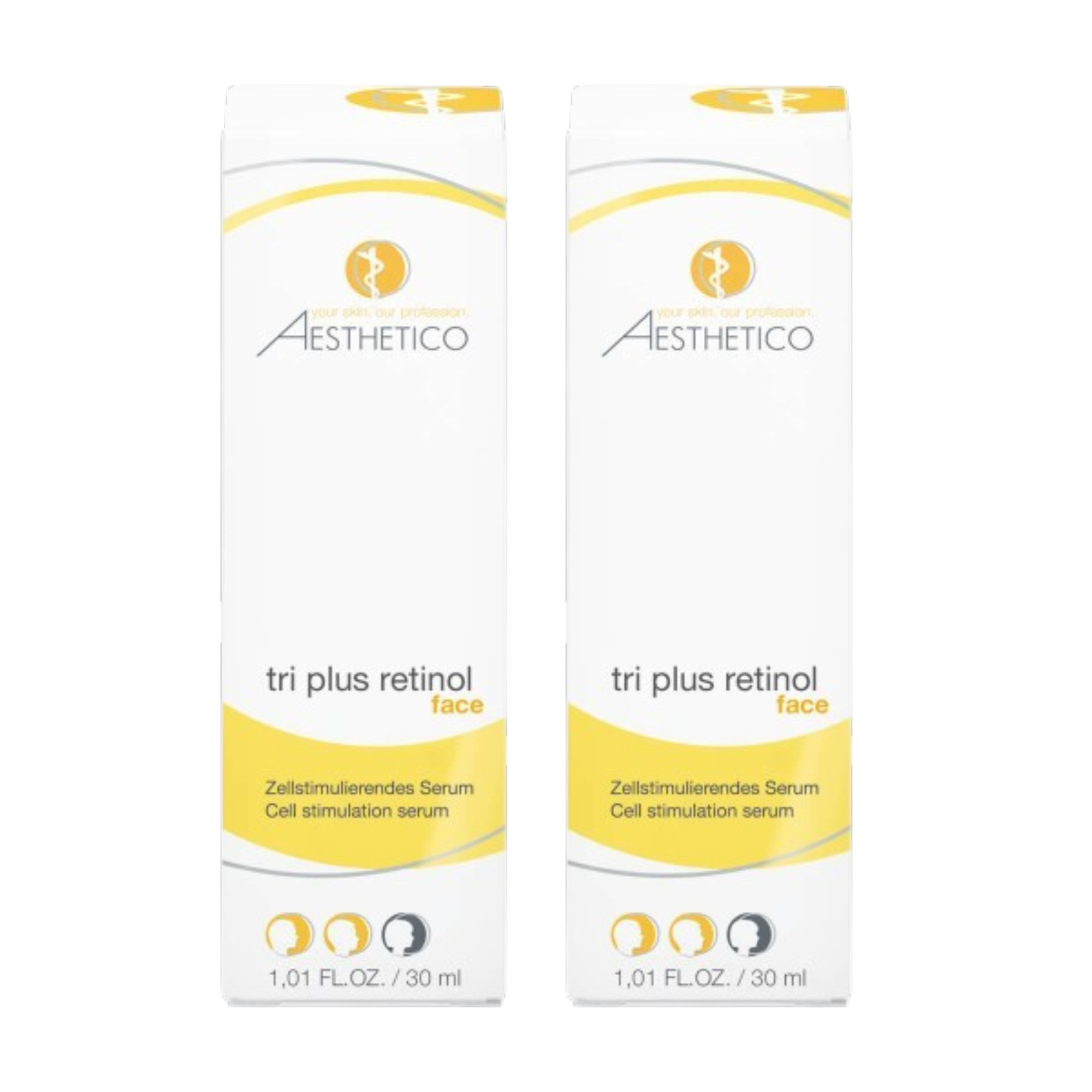 2er Pack - AESTHETICO tri plus retinol 30ml (2x30ml)