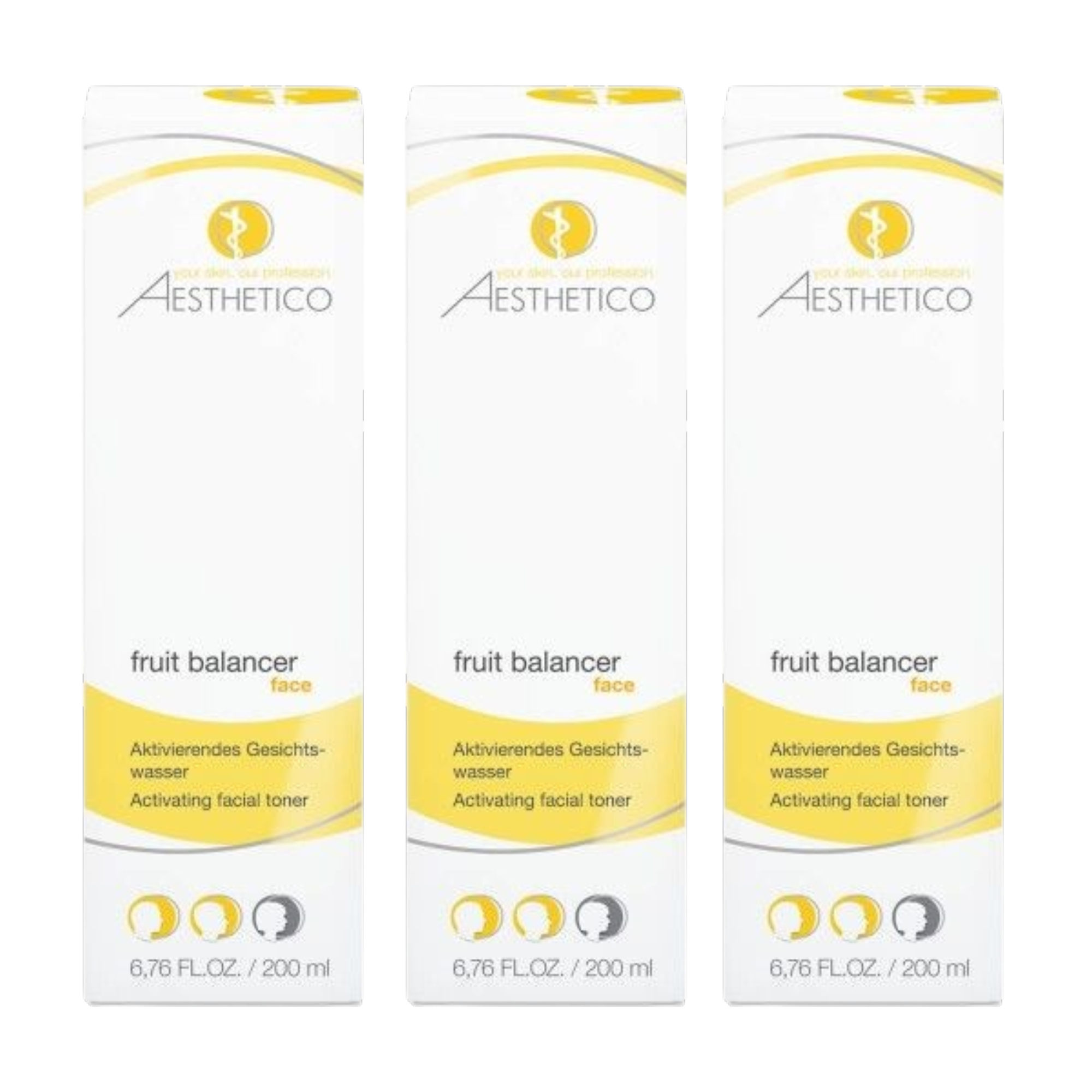 3er Pack - AESTHETICO fruit balancer 200ml (3x200ml)