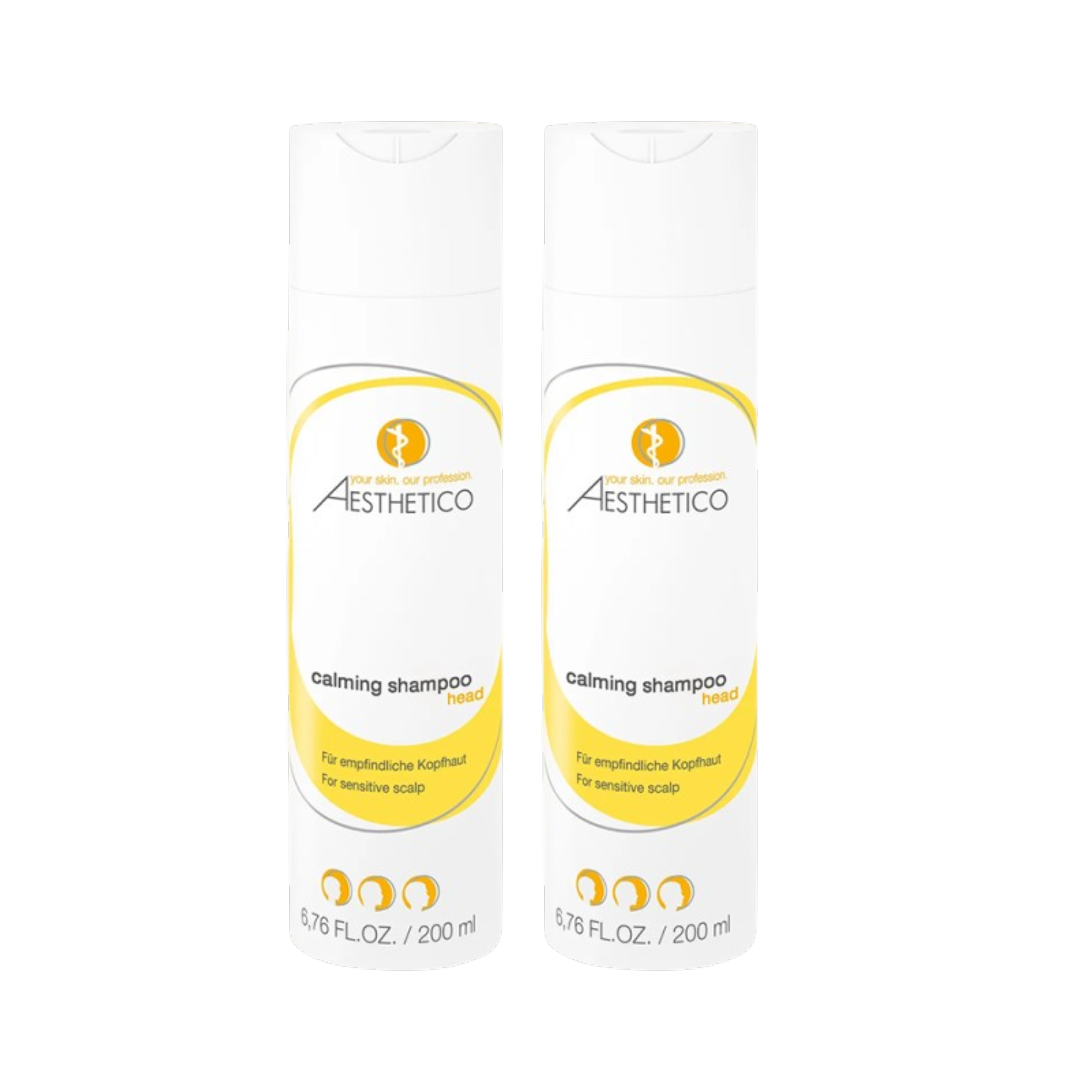 2er Pack - AESTHETICO calming shampoo 200 ml (2x200ml)