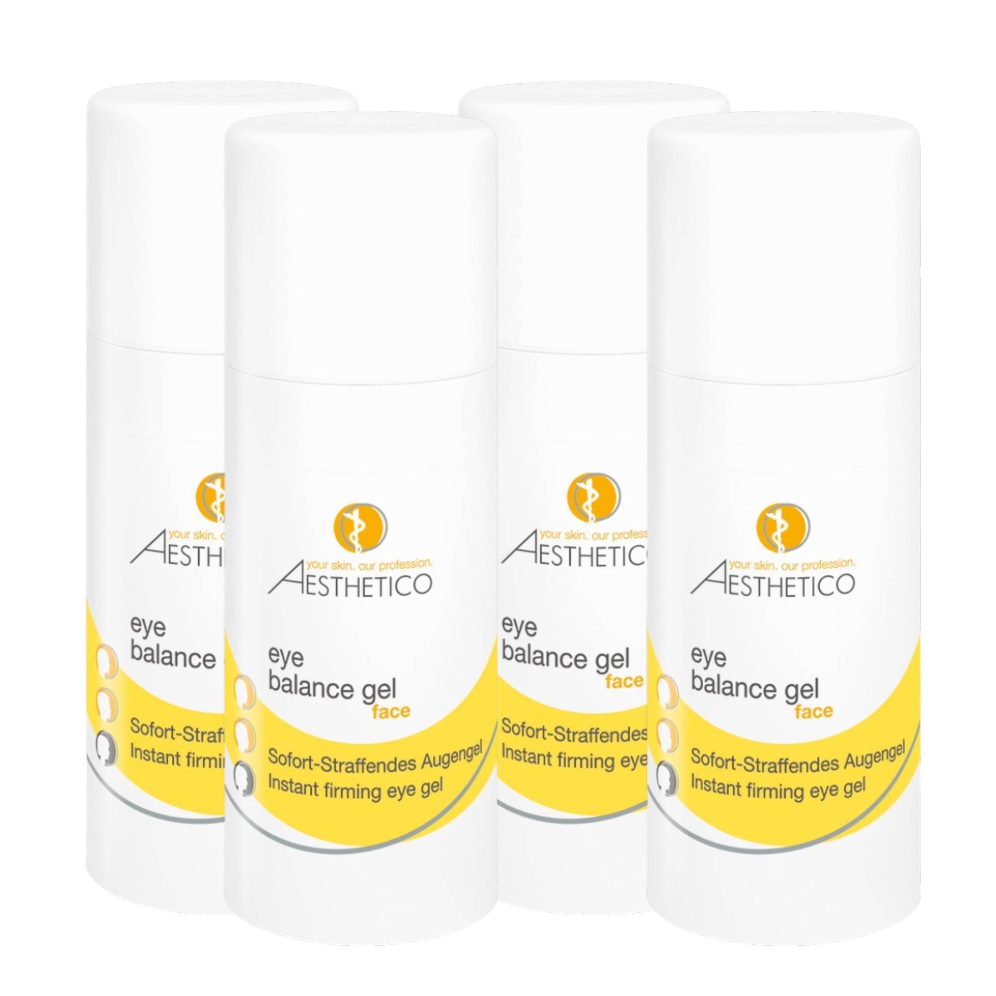 4er Pack - AESTHETICO eye balance gel 15ml (4x15ml)