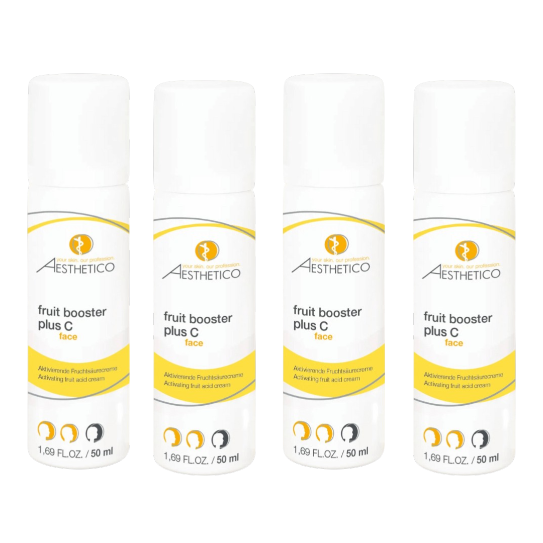 4er Pack - AESTHETICO fruit booster plus C, 50 ml (4x50ml)