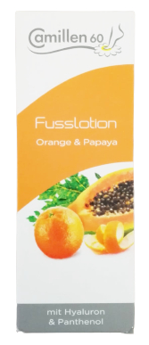 Camillen 60 Fusslotion Orange & Papaya 100ml