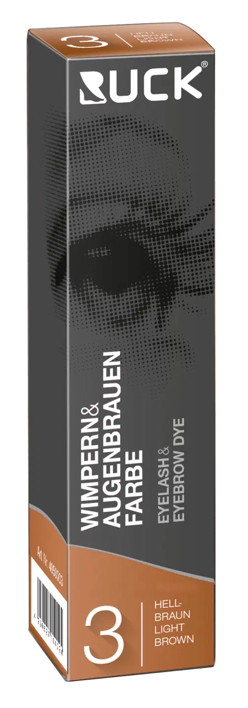 RUCK Wimpern- und Augenbrauenfarbe, hellbraun 15ml