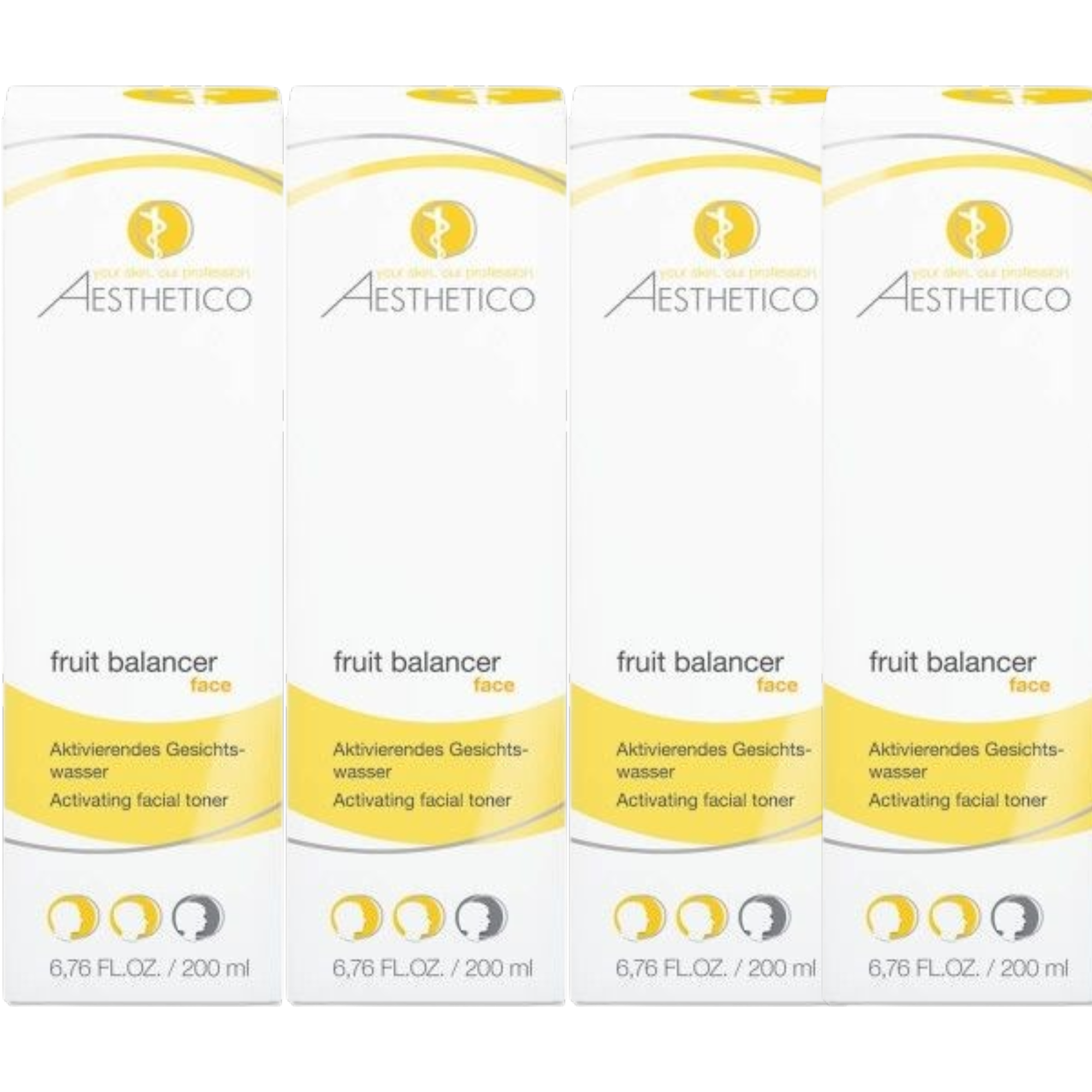 4er Pack - AESTHETICO fruit balancer 200ml (4x200ml)