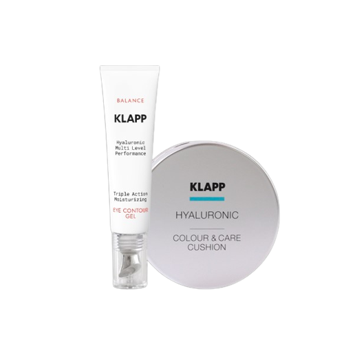 KLAPP Cosmetics SET Coloure & Care Cushion LIGHT 01 + BALANCE Eye Contour Gel 15ml