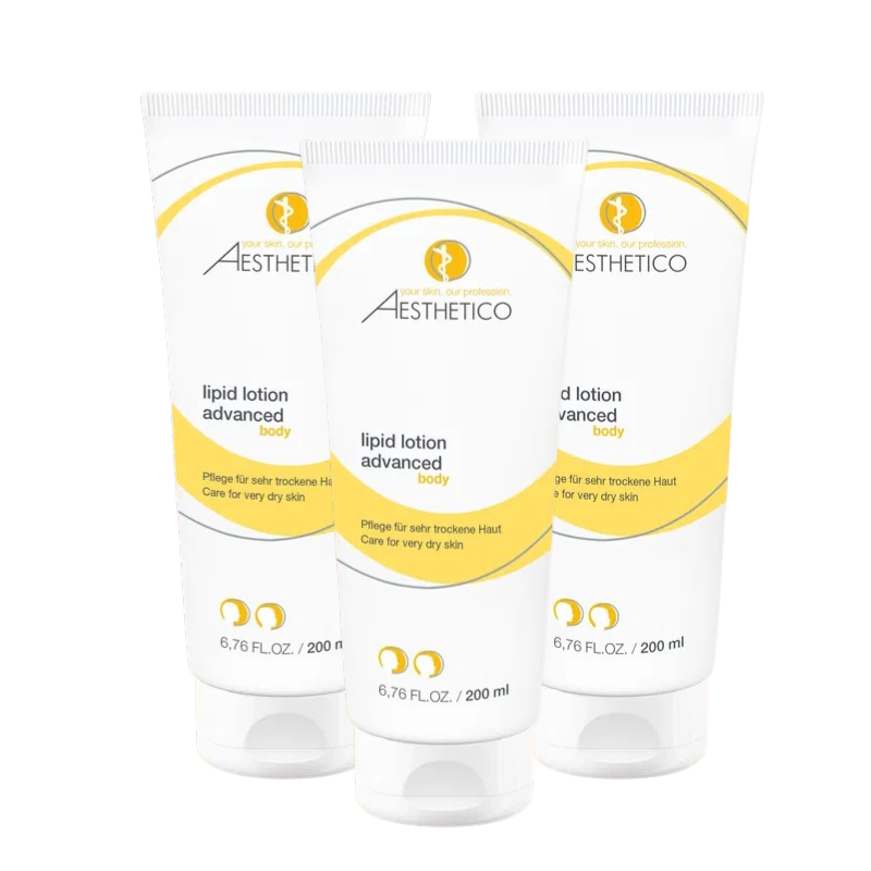 3er Pack - AESTHETICO lipid lotion advanced 200ml (3x200ml)