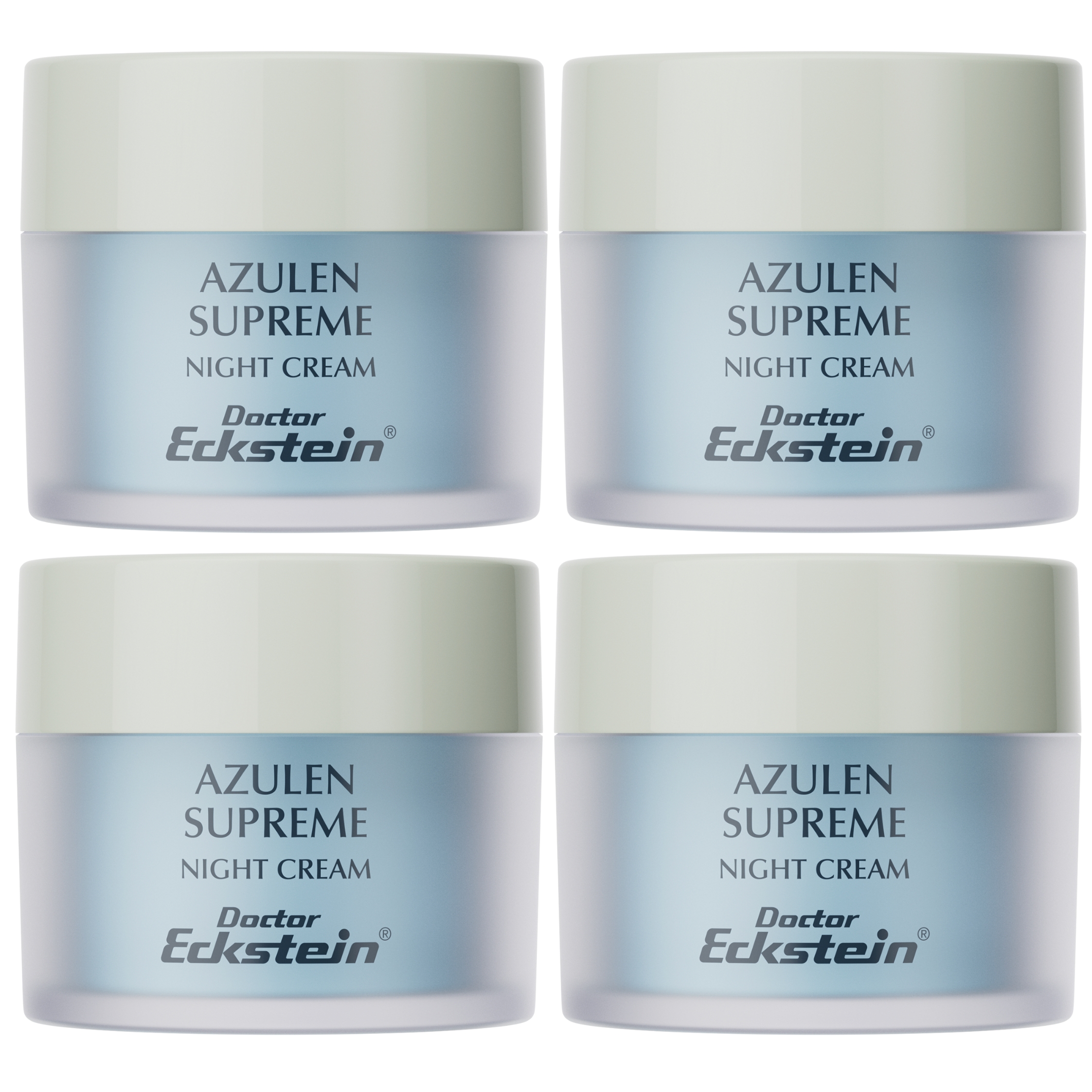 4er Pack - Doctor Eckstein Azulen Supreme "Night Cream" (4 x 50ml)