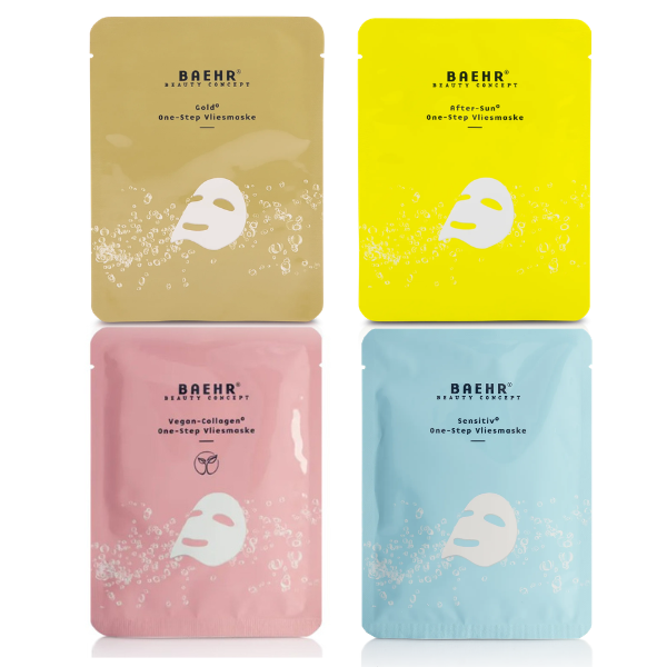 BAEHR Vliesmasken Set, 4 Stück