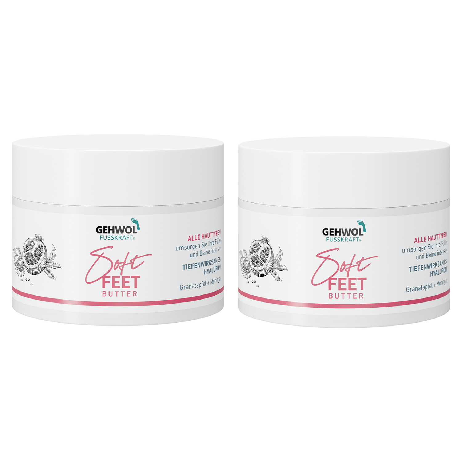 2er Pack - GEHWOL Fusskraft  Soft Feet Butter 2x100ml