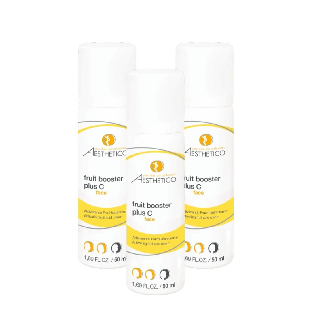 3er Pack - AESTHETICO fruit booster plus C, 50 ml (3x50ml)