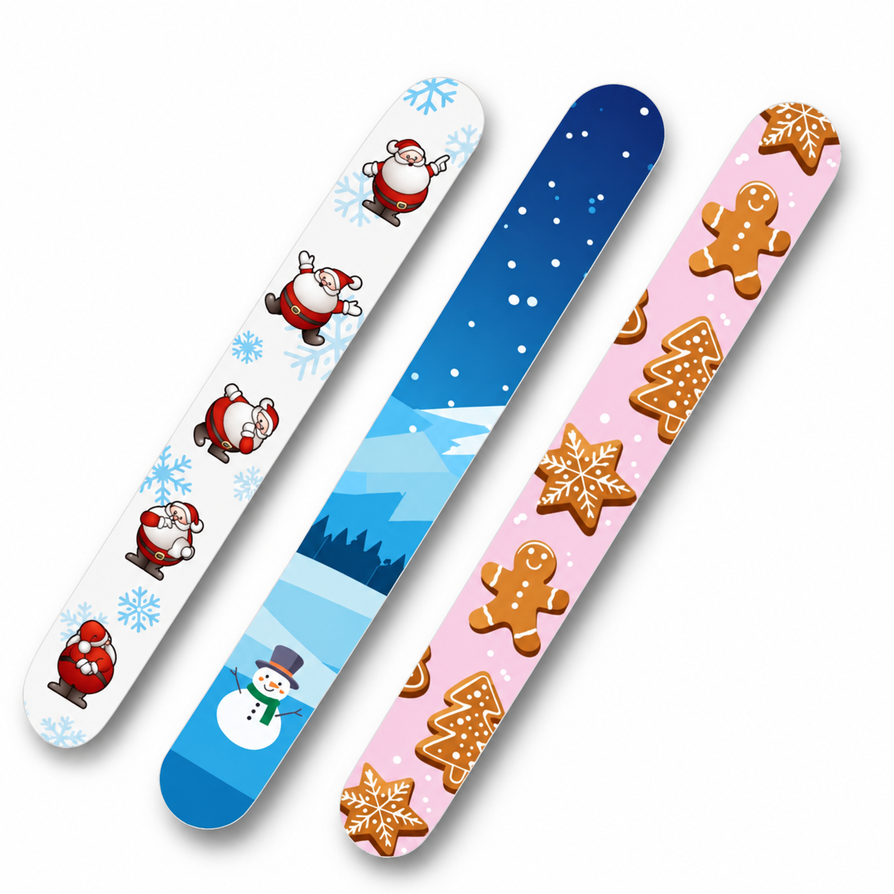 Camillen 60 Nagelfeile Weihnachten Set (150/220) 3 Stk.