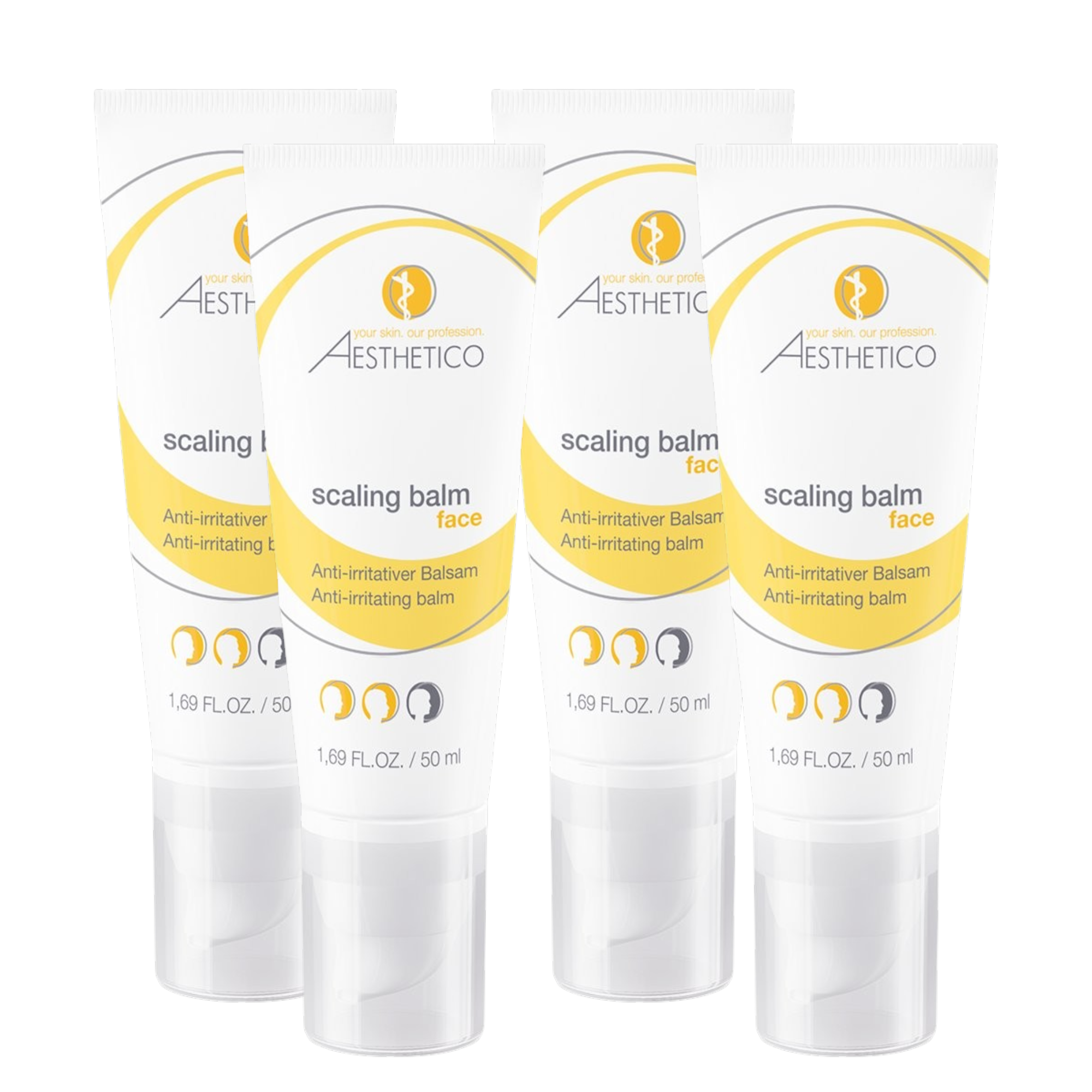 4er Pack - AESTHETICO scaling balm 50ml (4x50ml)