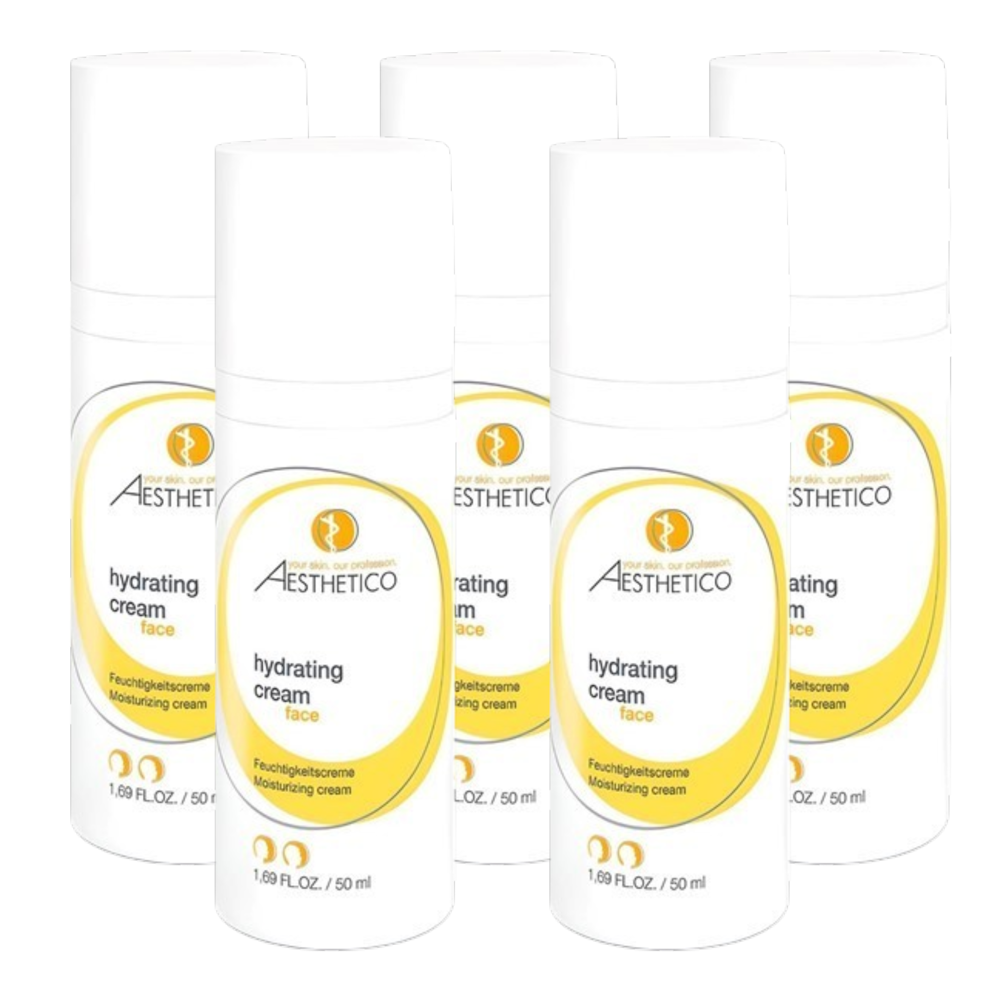 5er Pack - AESTHETICO hydrating cream 50ml (5x50ml)