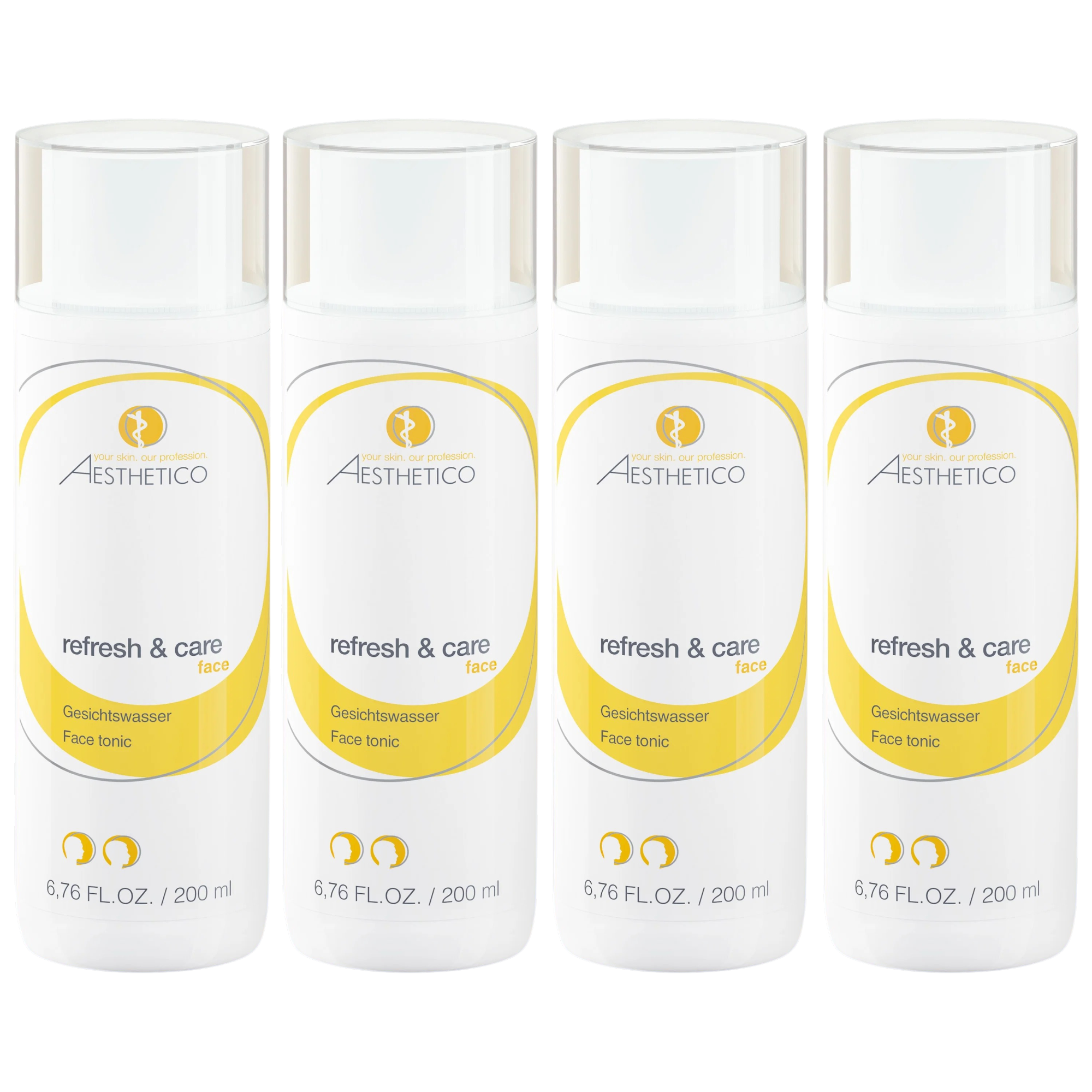 4er Pack - AESTHETICO active foam (4x200ml)
