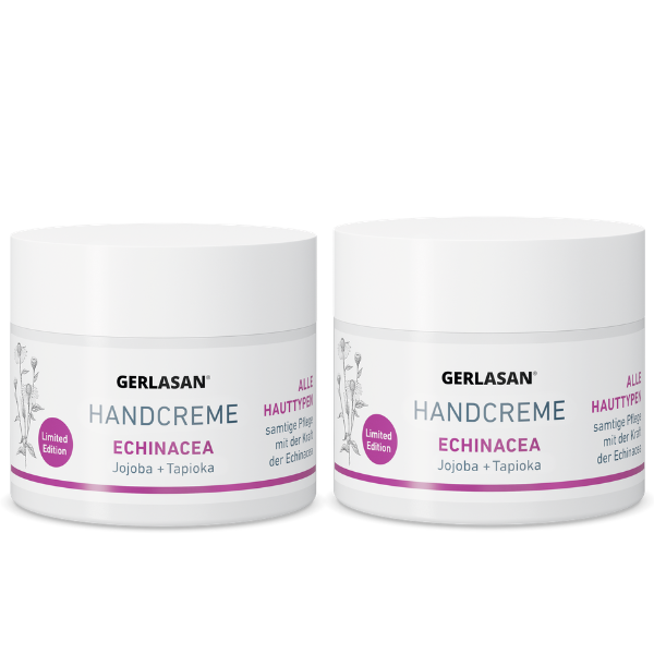 2-er Pack GEHWOL GERLASAN Handcreme Echinacea Limited Edition, 2x50 ml