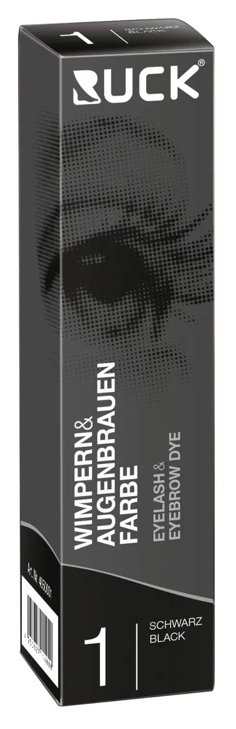 RUCK Wimpern- und Augenbrauenfarbe, schwarz 15ml