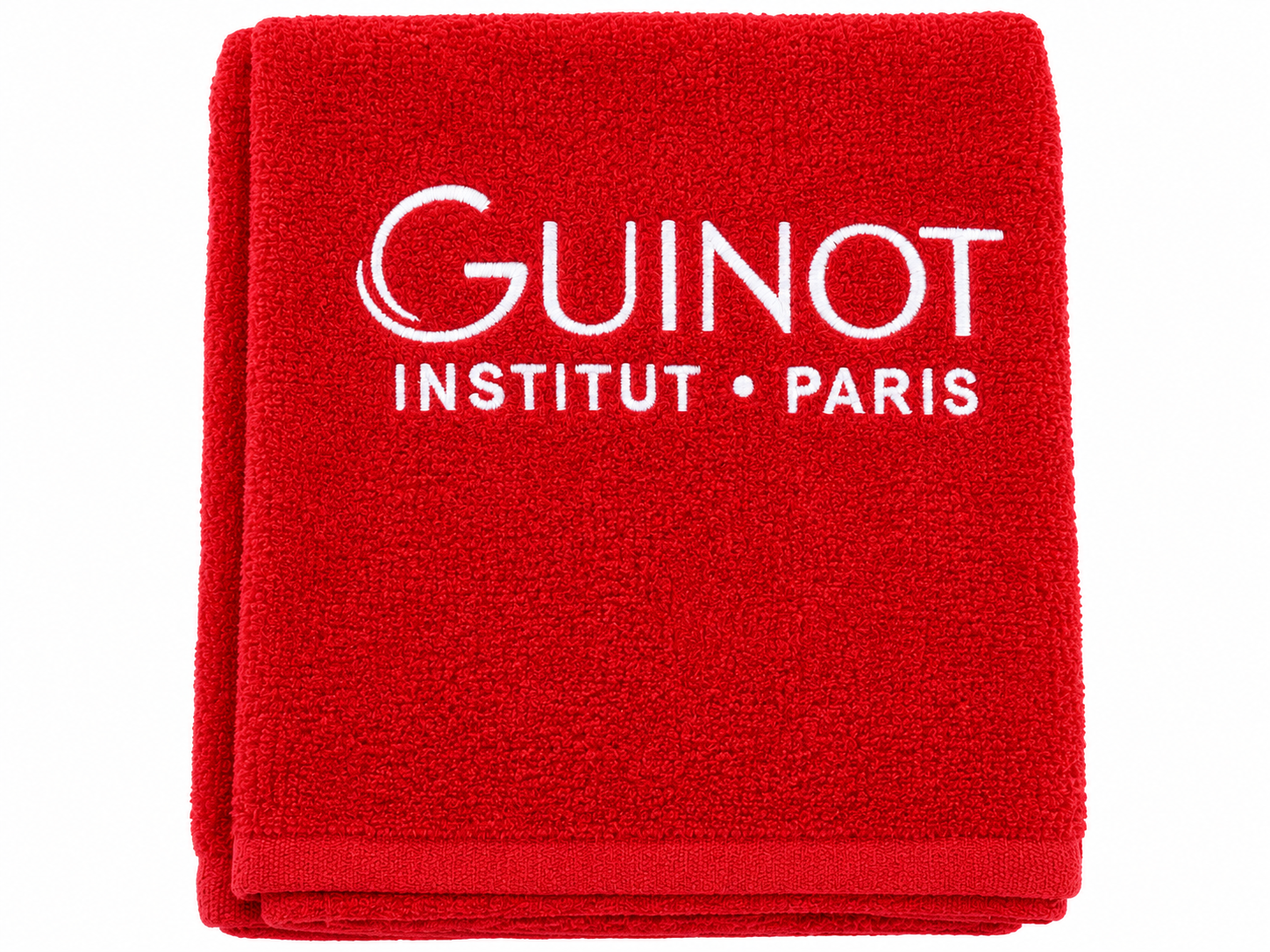 GUINOT Handtuch Serviette rouge