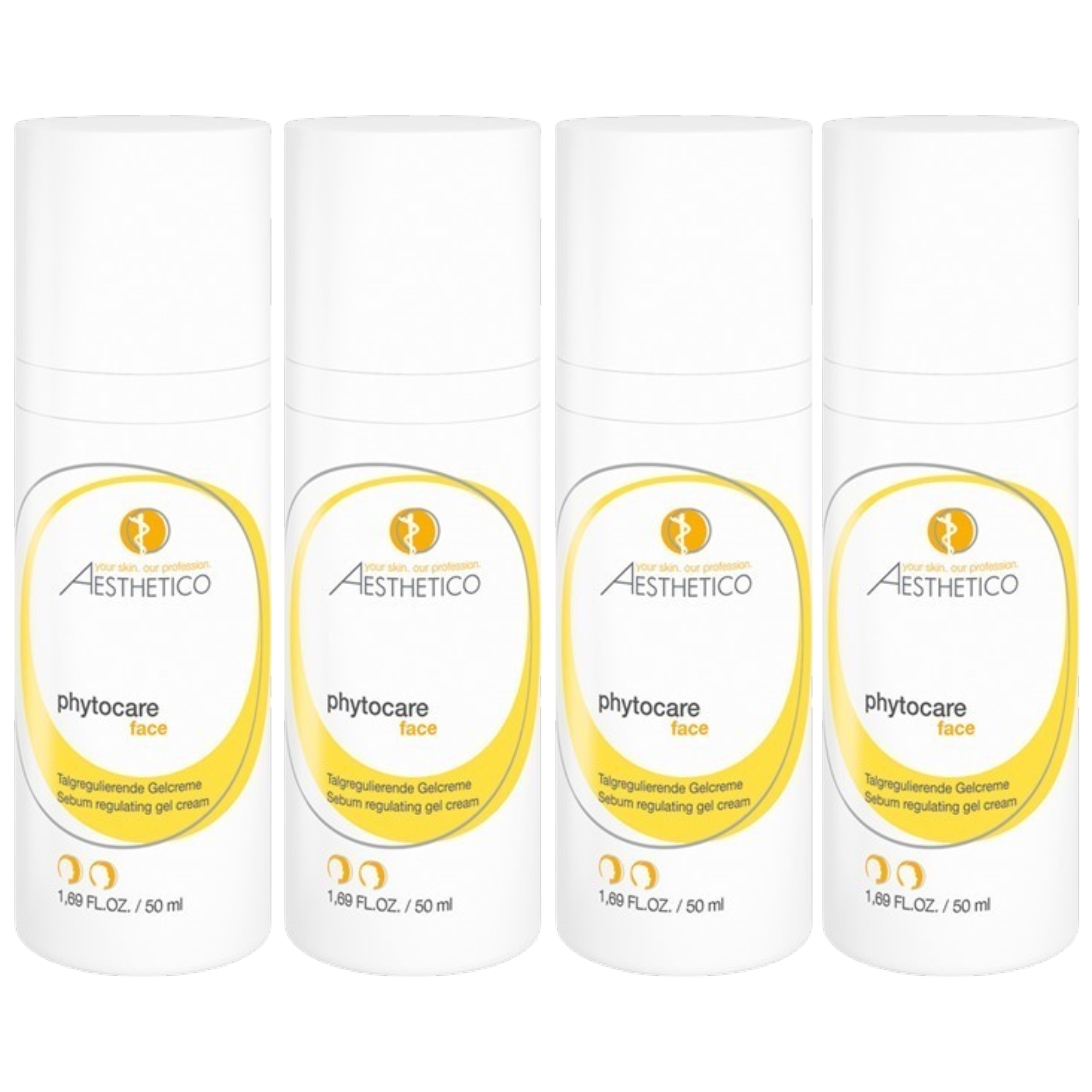 4er Pack - AESTHETICO phytocare 50ml (4x 50ml)