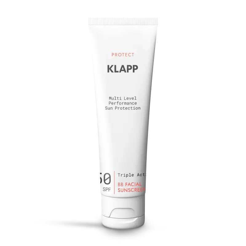 KLAPP Cosmetics Triple Action Facial Sunscreen BB SPF50, 50ml