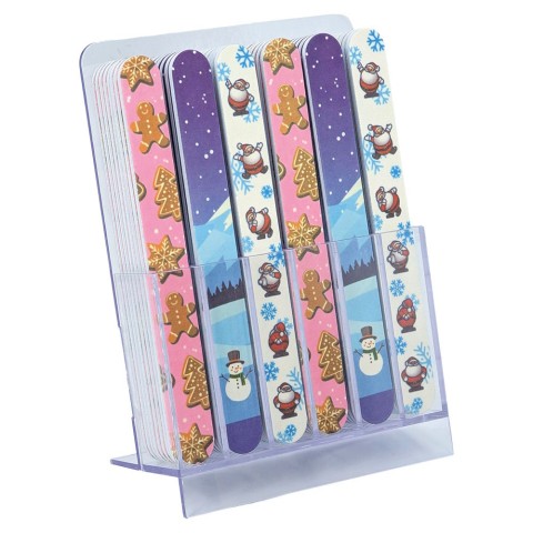 Camillen 60 Nagelfeile Weihnachten Set (150/220) 3 Stk.