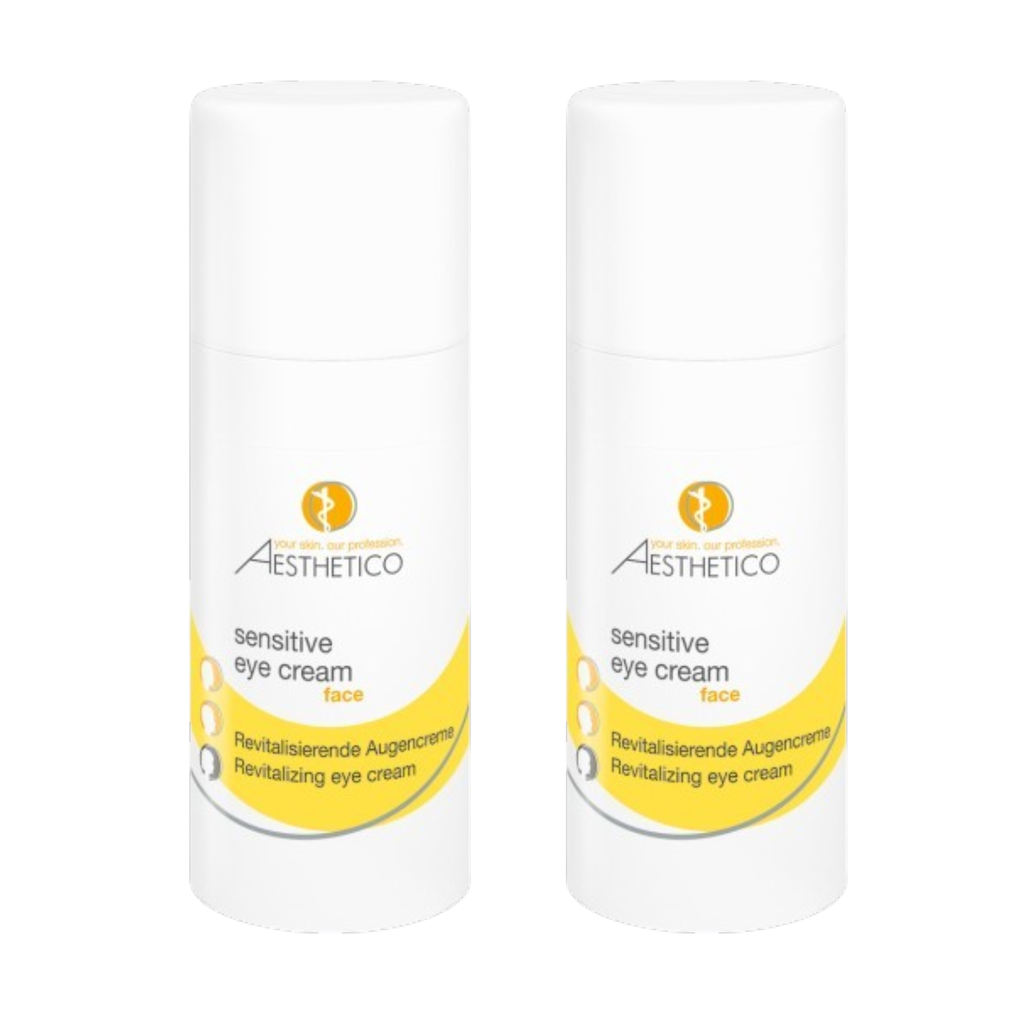 2er Pack - AESTHETICO sensitive eye cream 15ml (2x15ml)