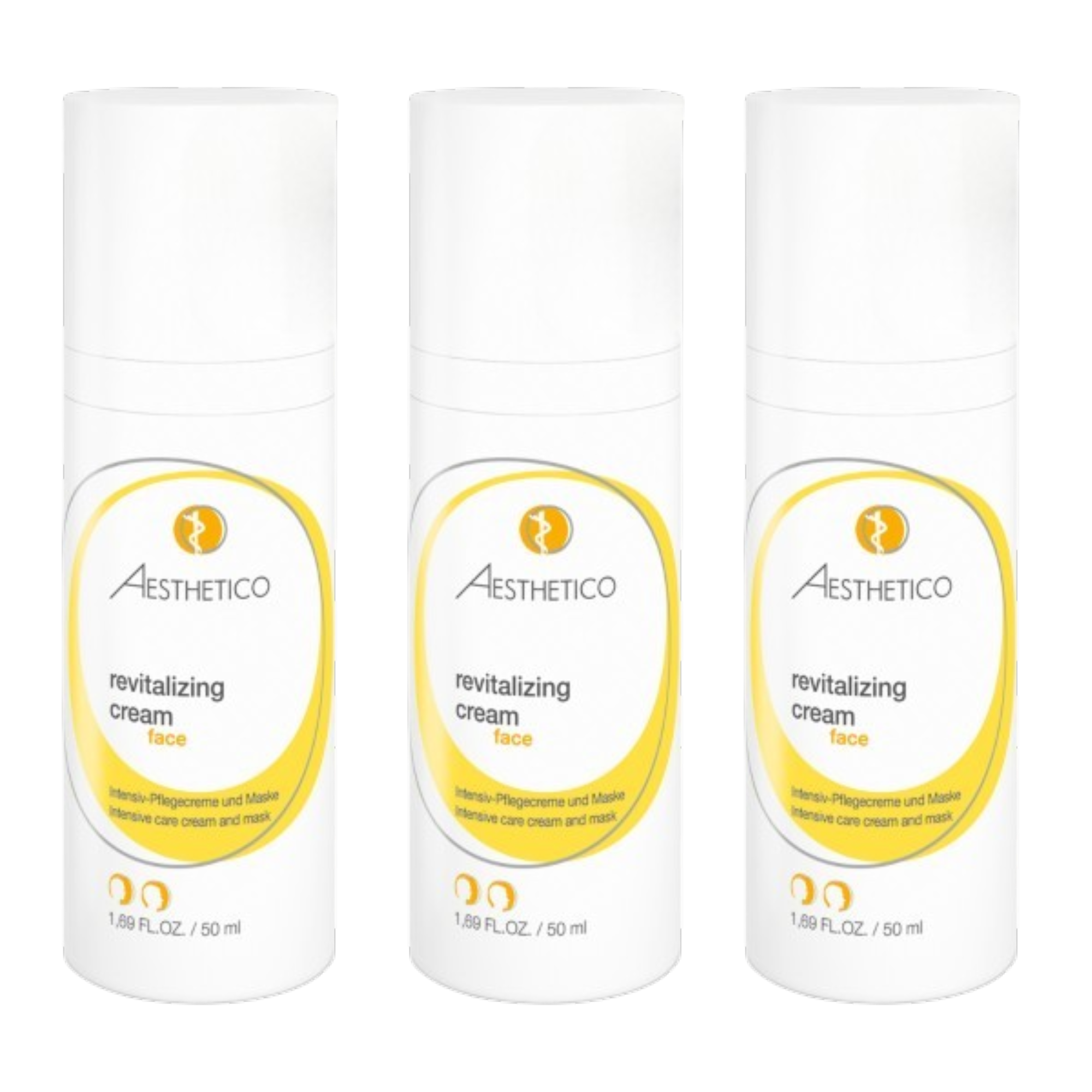3er Pack - AESTHETICO revitalizing cream 50ml (3 x 50ml)