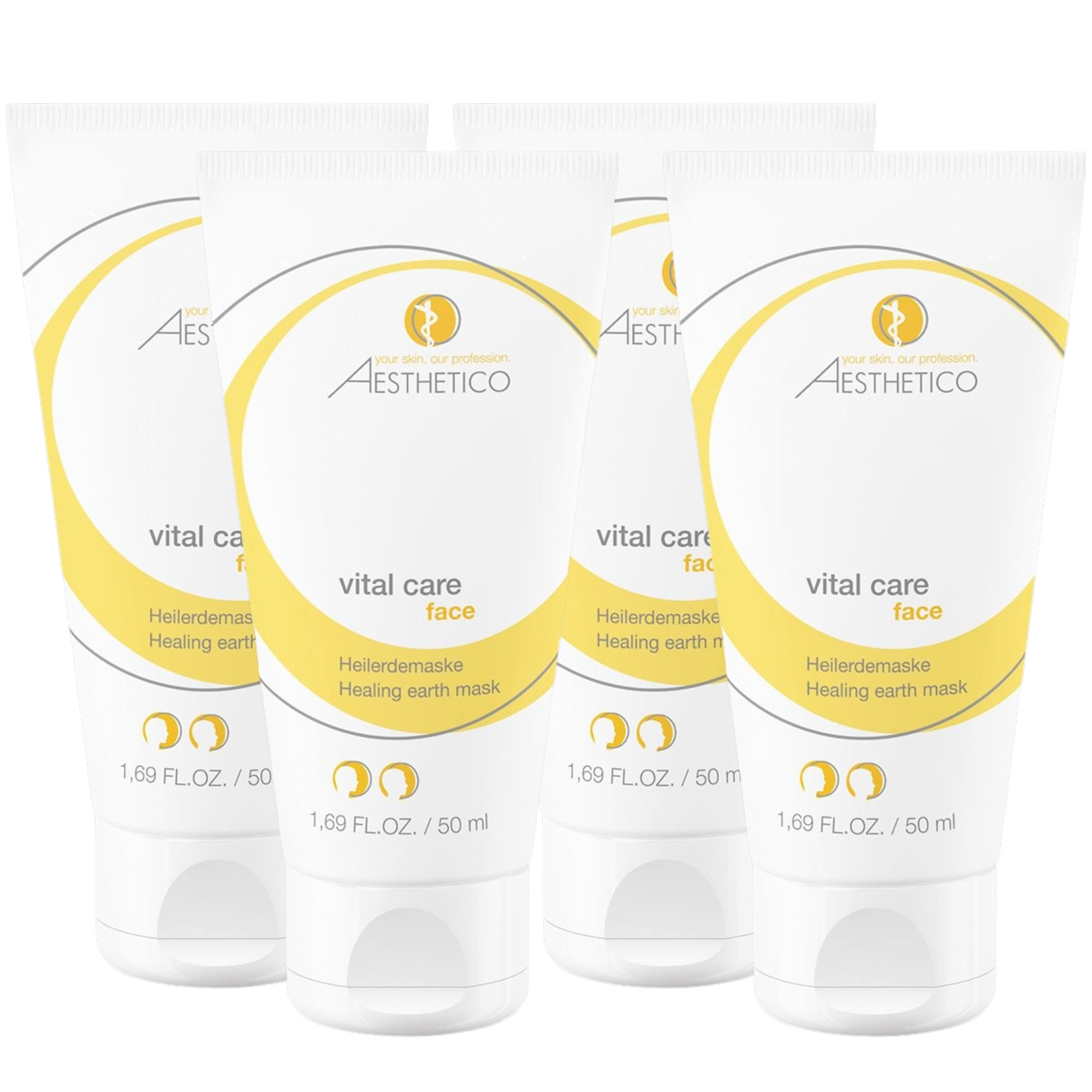 4er Pack - AESTHETICO vital care 50ml (4x50ml)