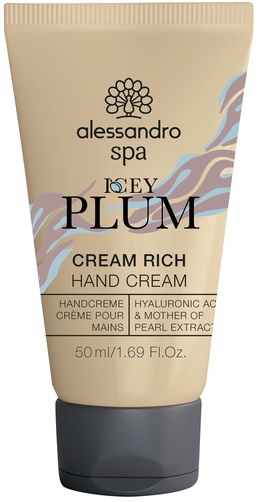 Alessandro spa Cream Rich Hand Cream icey Plum 50ml